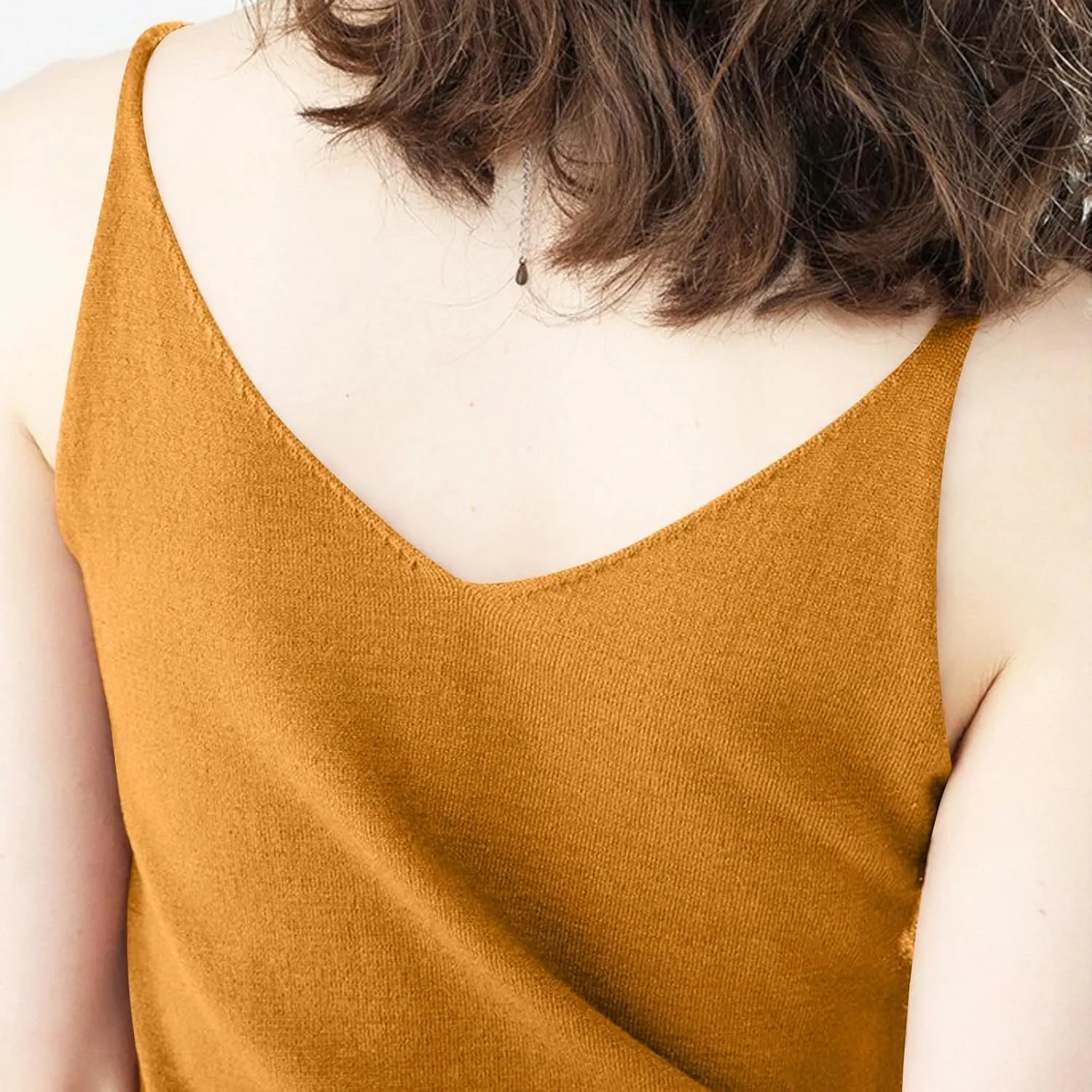 Women's Camisole Tank Top Undershirt Spaghetti Strap Basic Camisoles Tank Tops for Women