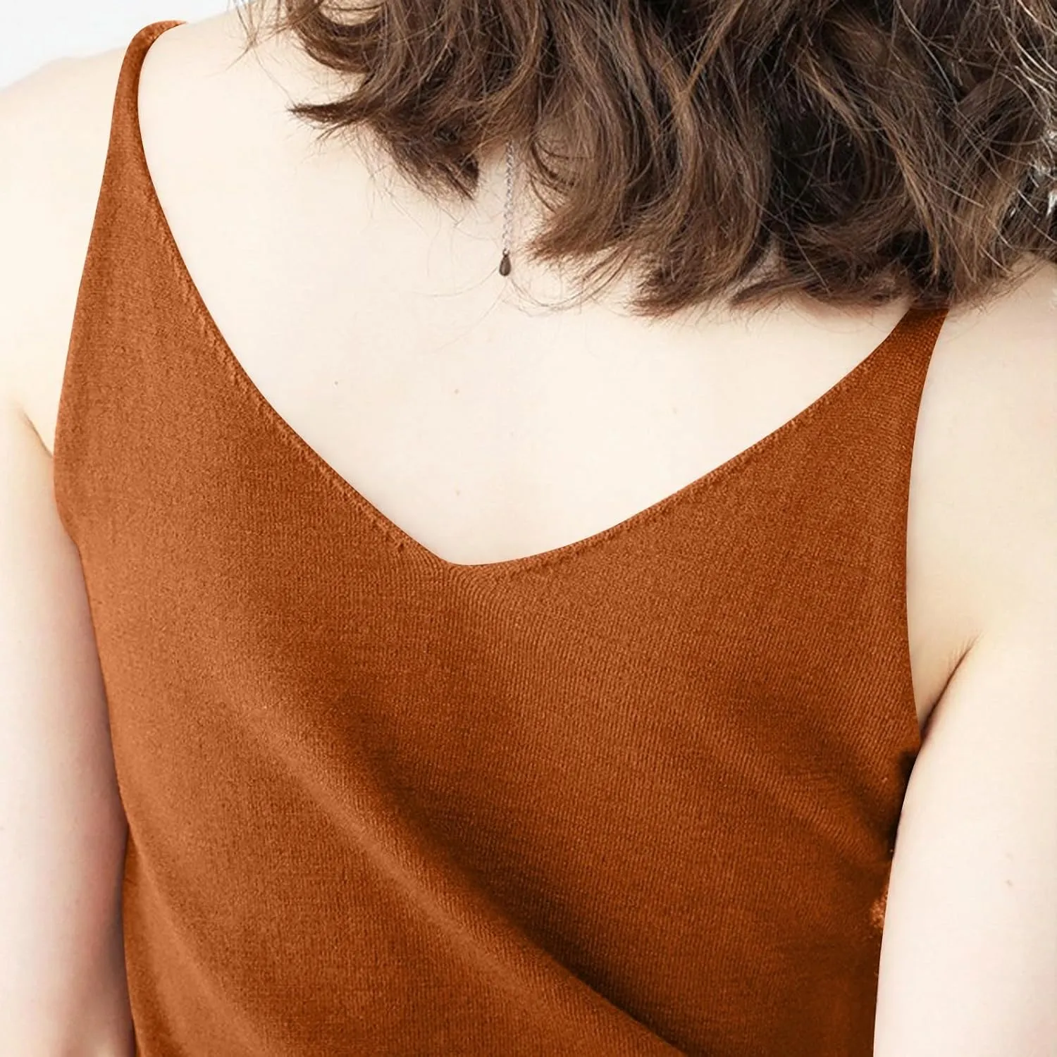 Women's Camisole Tank Top Undershirt Spaghetti Strap Basic Camisoles Tank Tops for Women