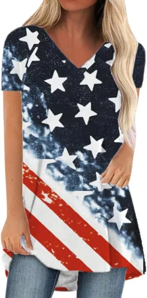 Womens Long Tunics or Tops to Wear with Leggings Short/Long Sleeve Blouses Shirts