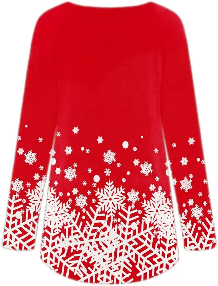 Womens Long Tunics or Tops to Wear with Leggings Short/Long Sleeve Blouses Shirts