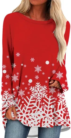 Womens Long Tunics or Tops to Wear with Leggings Short/Long Sleeve Blouses Shirts