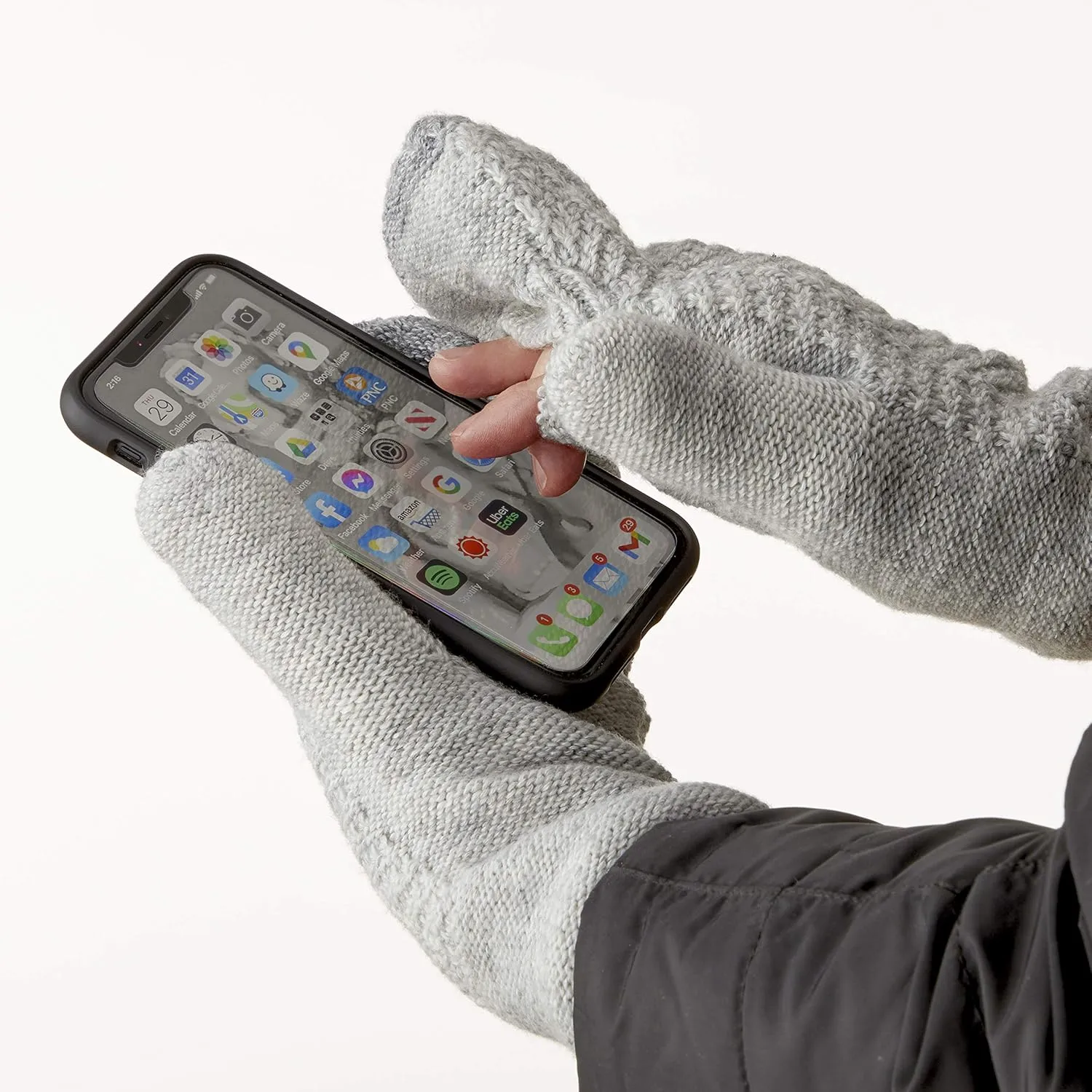 Women's Recycled Knit Mittens