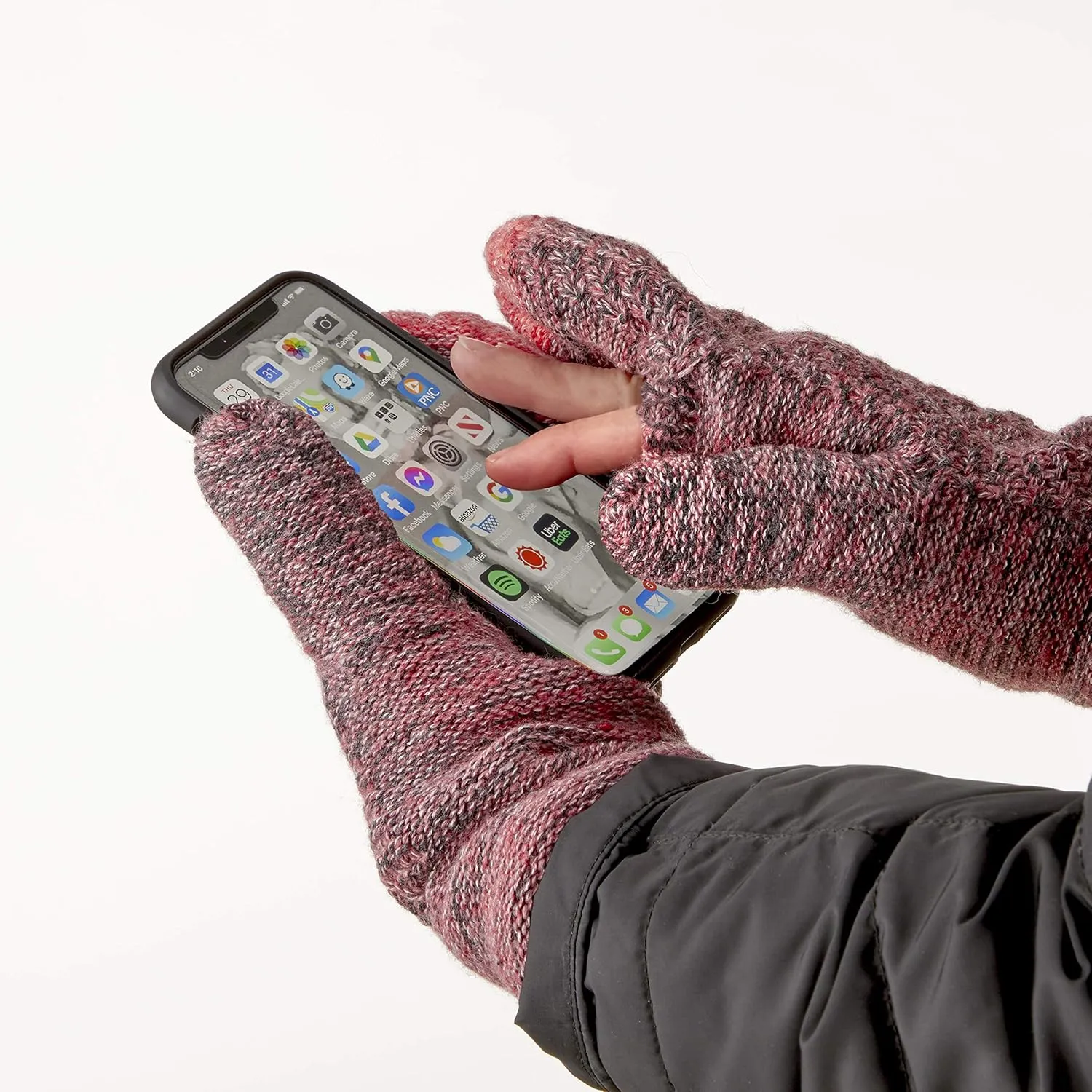 Women's Recycled Knit Mittens