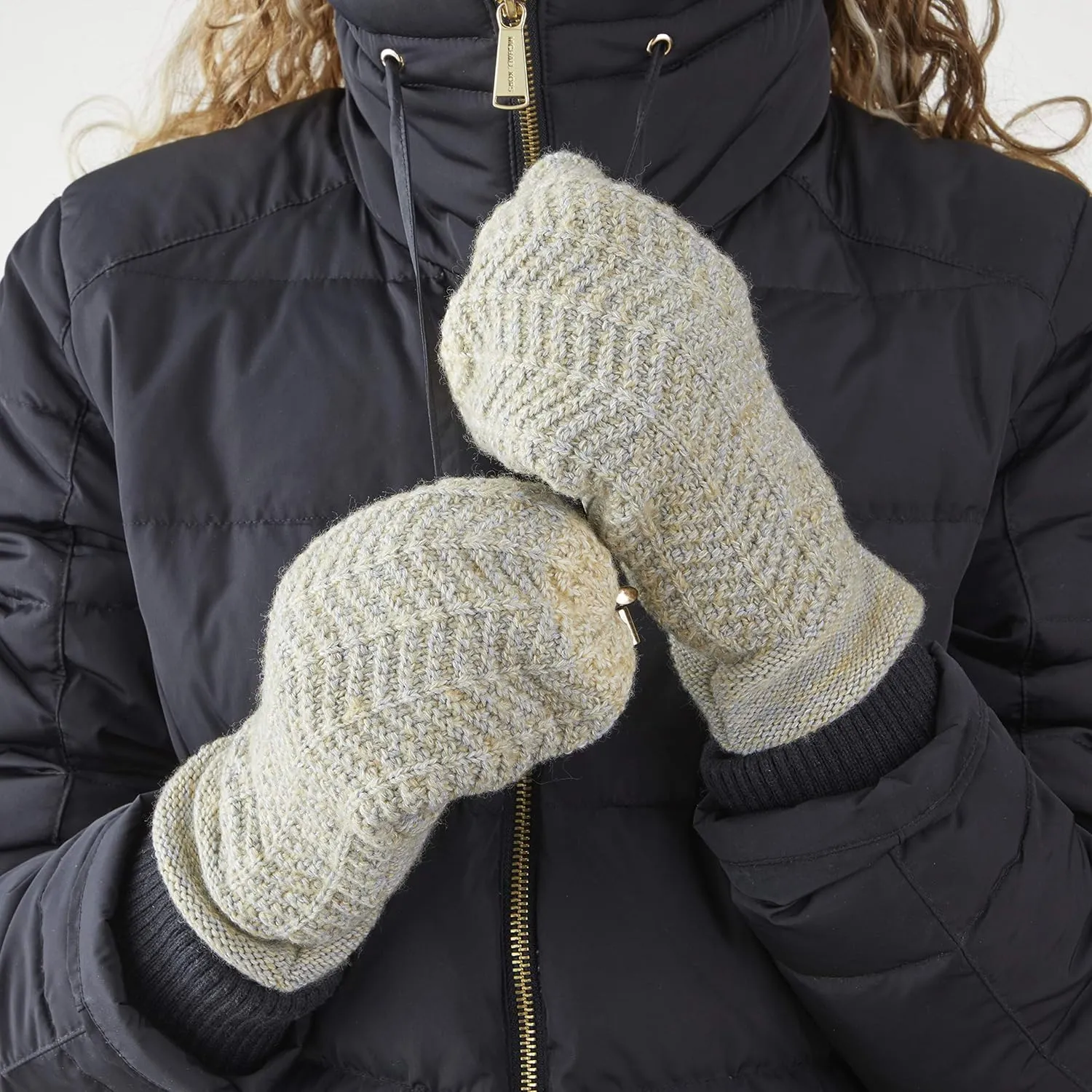 Women's Recycled Knit Mittens