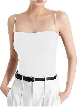 Women's Sexy Camisole Spatele Strap Basic Tank Tops Lightweight Yoga Sports Tanks Undershirts 2025 Summer